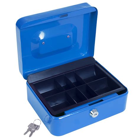 security metal cash box safe supplier|Lockbox Safe With Coin Compartment Tray.